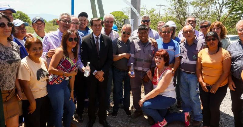 Sadir inauguroacute la planta potabilizadora de El Ceibal