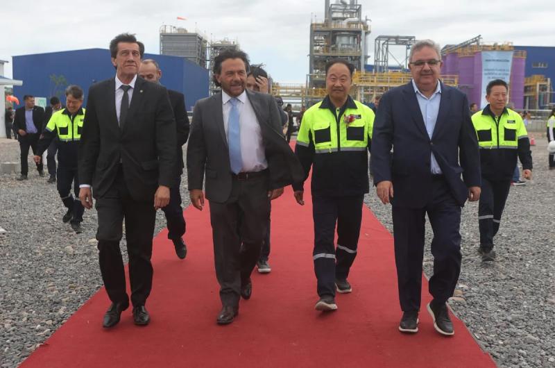 Sadir en la apertura del complejo litiacutefero de Posco