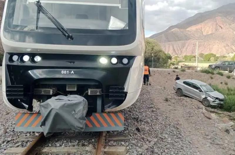 Colisionoacute con el Tren Solar en Purmamarca