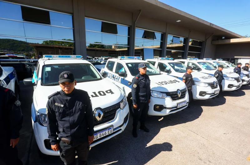 La Policia sumoacute nuevas unidades destinadas para las regionales del interior