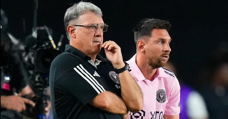 El Tata Martino dejoacute de ser el director teacutecnico del Inter Miami