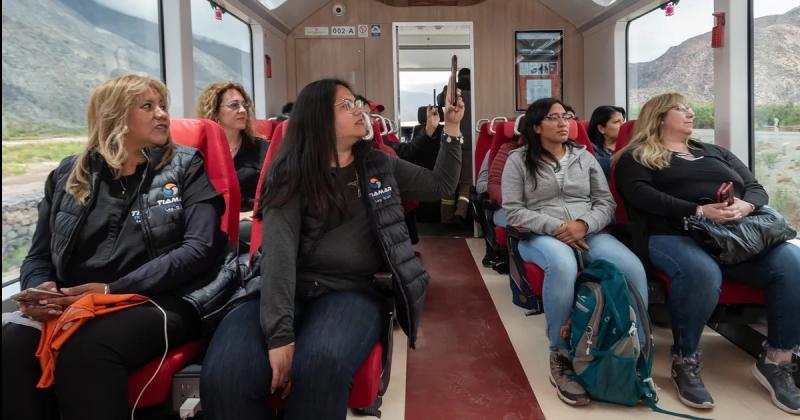 El Tren solar recibioacute un nuevo Fam Trip