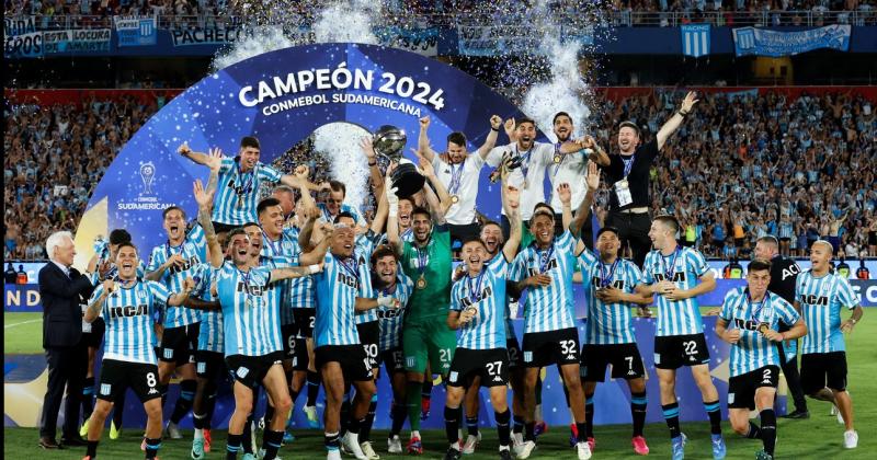 Racing campeoacuten de la Copa Sudamericana tras vencer a Cruzeiro por 3 a 1