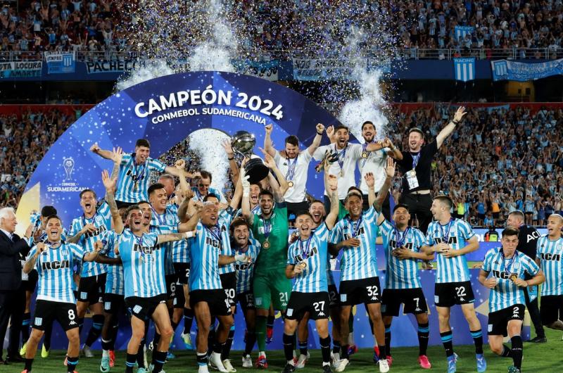 Racing campeoacuten de la Copa Sudamericana tras vencer a Cruzeiro por 3 a 1