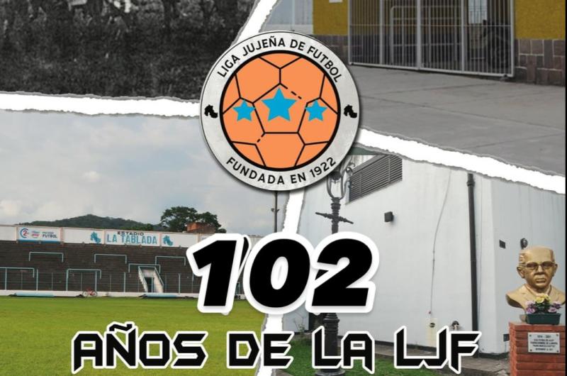 Liga Jujentildea de Fuacutetbol- 102 antildeos de una gran historia