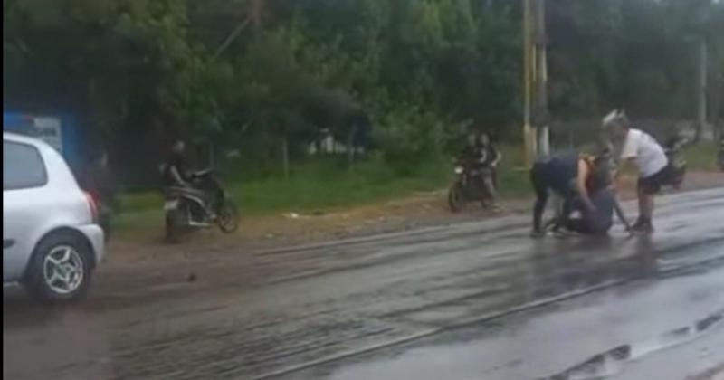 Un motociclista perdioacute la vida tras violento choque en RN 34