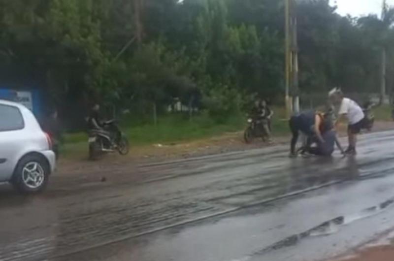 Un motociclista perdioacute la vida tras violento choque en RN 34