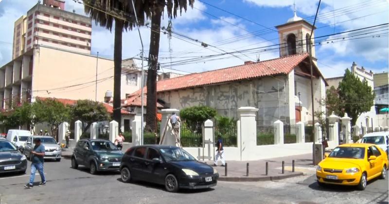 Trabajos de puesta en valor de la iglesia de Santa Baacuterbara