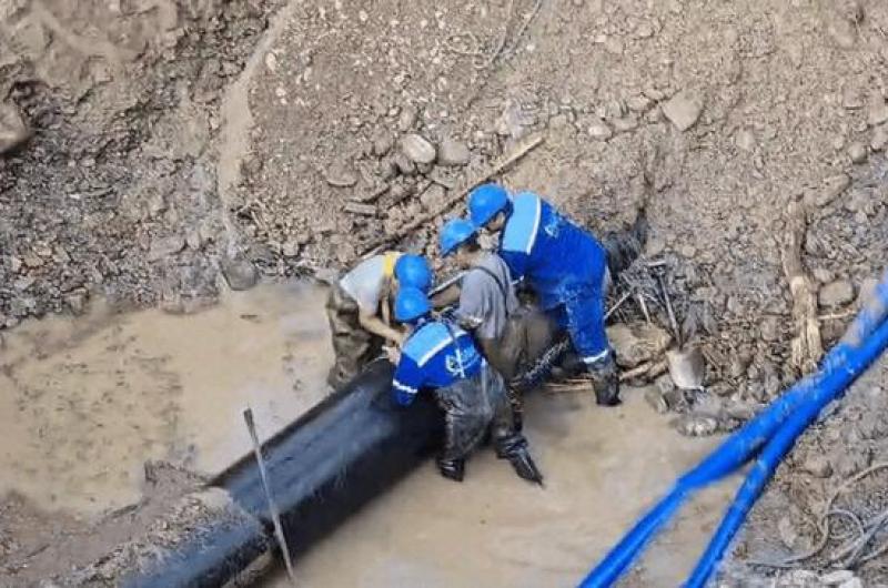 Varios barrios de Capital  sufren  critica situacioacuten por la falta de agua potable