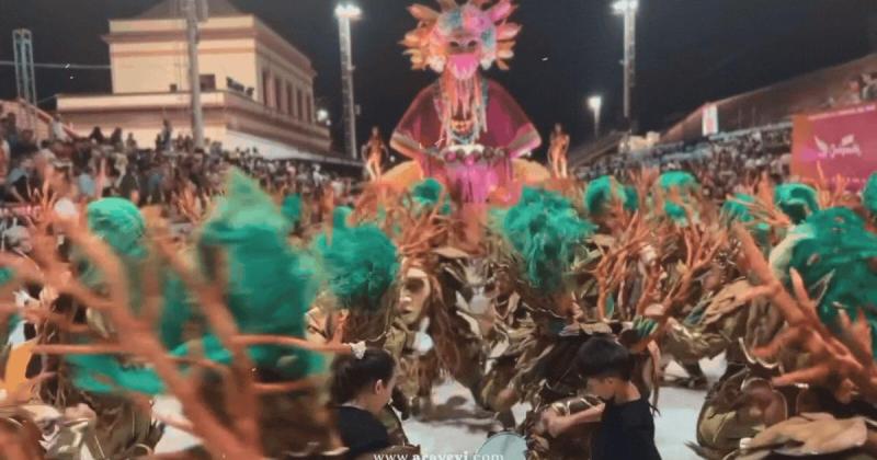 Tributo al carnaval de Jujuy en Gualeguaychuacute 