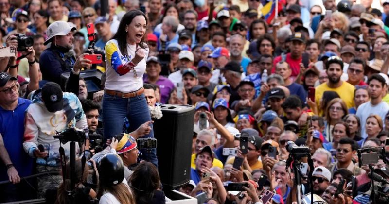 El reacutegimen de Maduro secuestroacute a la liacuteder Mariacutea Corina Machado