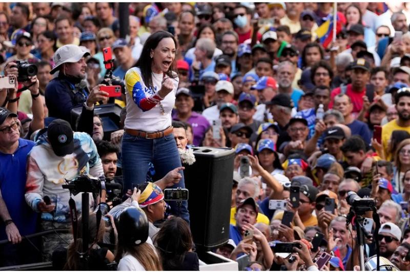 El reacutegimen de Maduro secuestroacute a la liacuteder Mariacutea Corina Machado