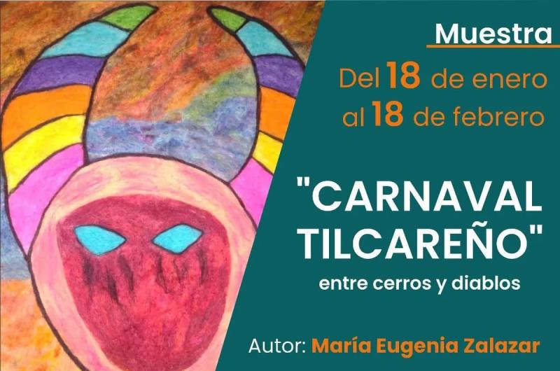 Quedoacute inaugurada la muestra laquoCarnaval Tilcarentildeoraquo entre cerros y diablos