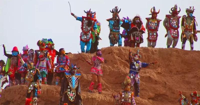 Uquiacutea descentraliza su tradicional Bajada de los Diablos en La Quiaca 