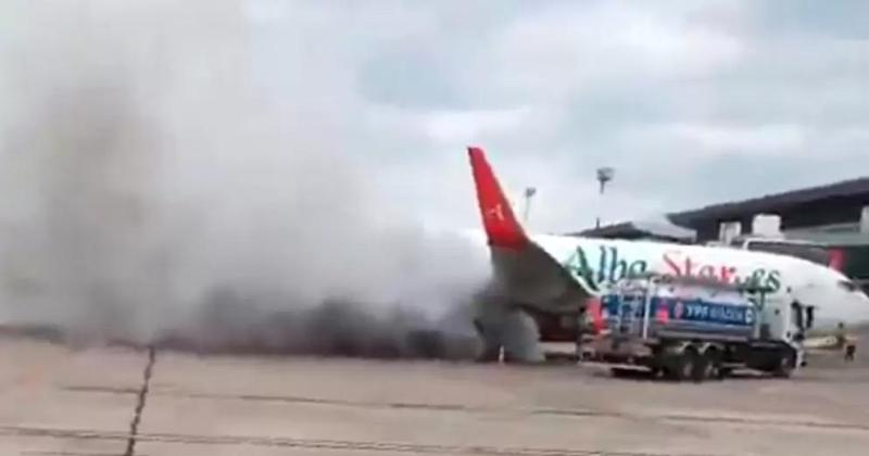 Susto en el aeropuerto de Jujuy- queacute fue el humo que se vio cerca de un avioacuten 