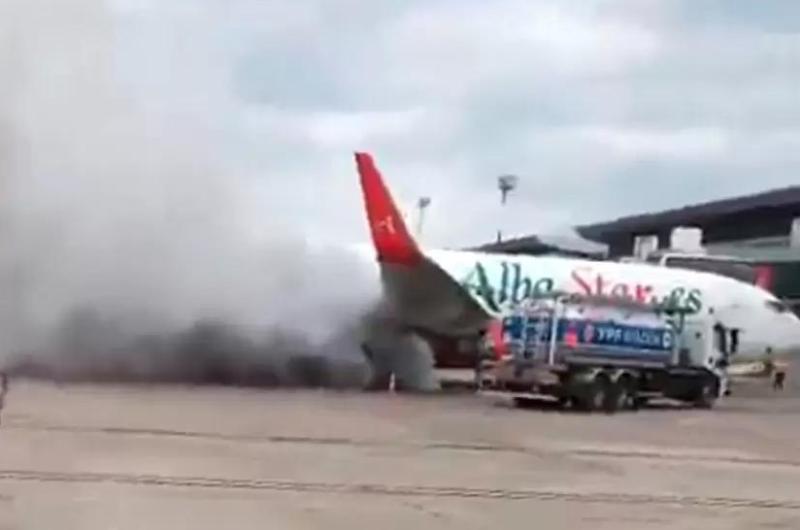 Susto en el aeropuerto de Jujuy- queacute fue el humo que se vio cerca de un avioacuten 