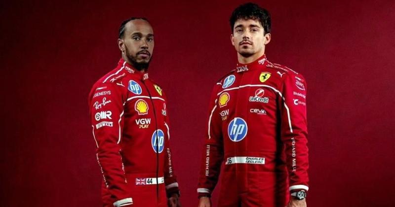 Lewis Hamilton - Charles Leclerc