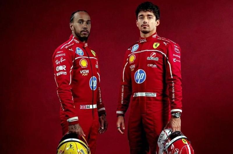 Lewis Hamilton - Charles Leclerc