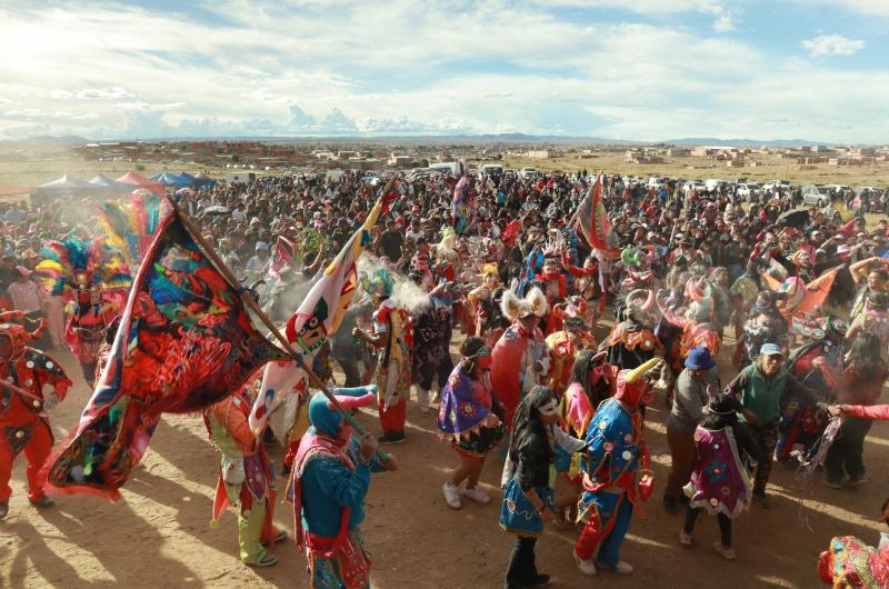 Celebran confraternidad alcanzada en el Topamiento de Comparsas  en La Quiaca