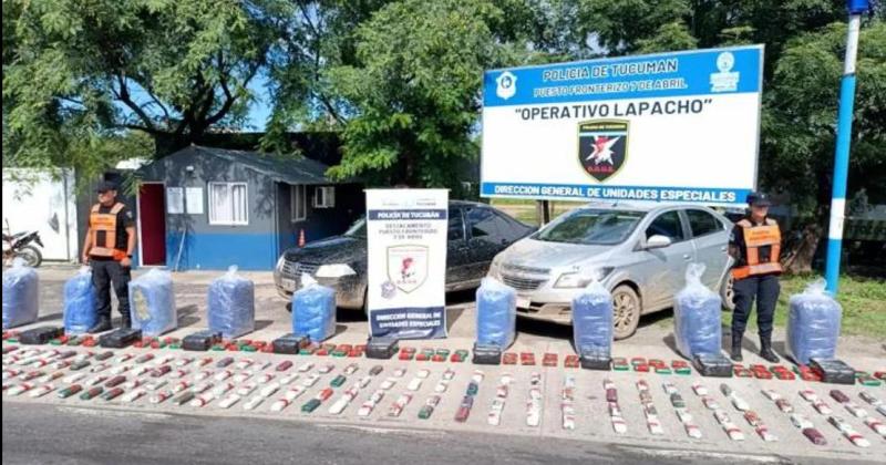 Secuestran maacutes de 420 kilos de hojas de coca en puestos fronterizos