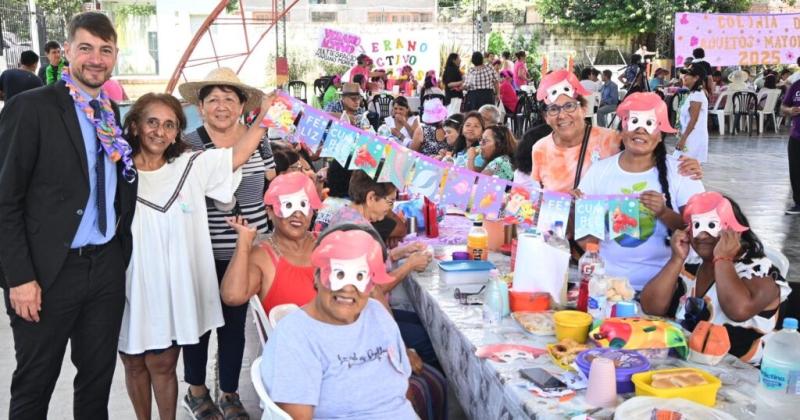 Gran cierre de la Colonia de Vacaciones para Adultos Mayores 