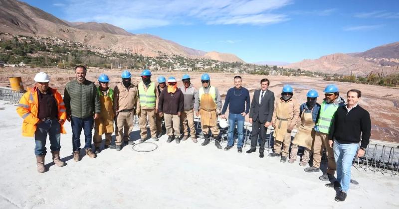 Habilitaraacuten el nuevo puente de Tilcara antes de carnaval