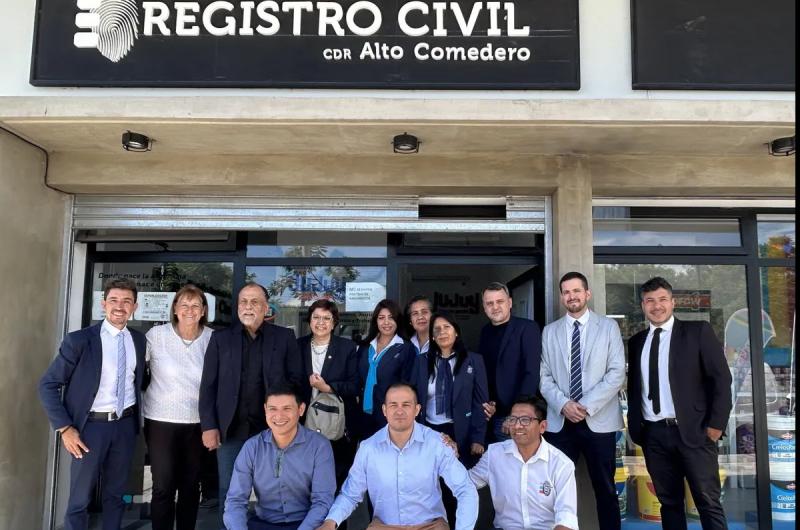 Inauguraron un Registro Civil Electroacutenico en Alto Comedero