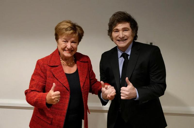 Javier Milei - Kristalina Georgieva