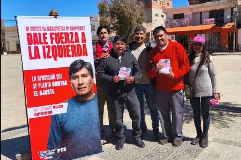 Vilca suma apoyo desde La Quiaca para superar el piso de 30 mil votos
